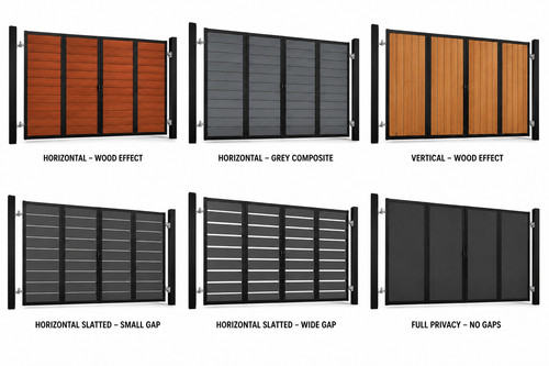 Composite gate bifolding - composite, gate,