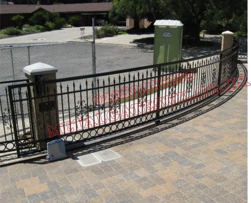 Round sliding gates driveway - /,