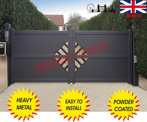 Driveway gates metal - metal,