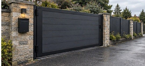 Bespoke composite garden gate - bespoke,