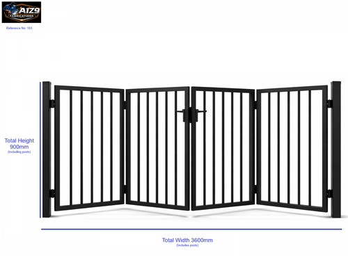 Gates metal gate garden - gate, door