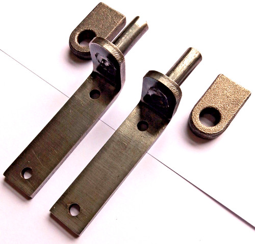 Pair 12mm weldable gate - weldable,