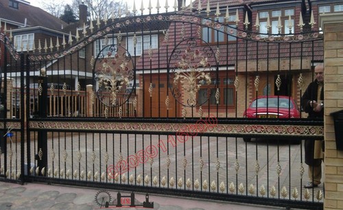 New wrought iron - new, driveway
