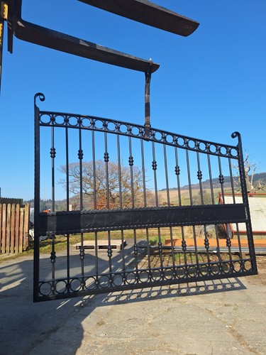 Wrought iron driveway gates - wrought,