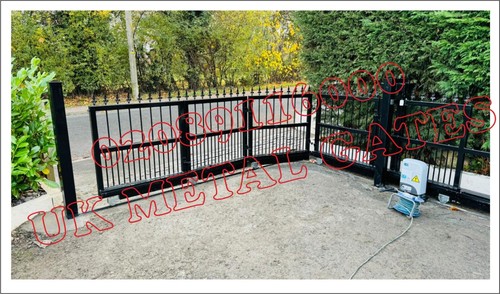 Corner sliding gate curved - gate, /